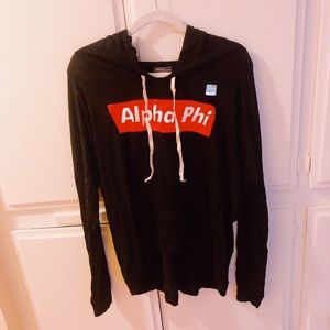 NWT Super Soft Alpha Phi Supreme Inspired Hoodie